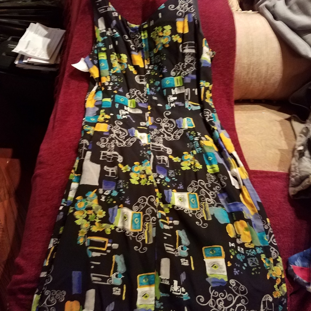 Never worn new Rabbit Design summer dress. Tag still attached. Size 14M